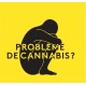 Problème de cannabis ? Carte mémo jaune.