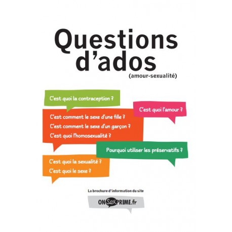 Questions d'ados - Actualisé en 2015