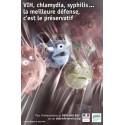 VIH, chlamydia, syphilis... la meilleure défense, c'est le préservatif (Affiche)