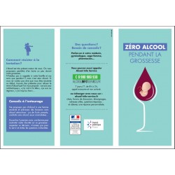 Zéro alcool pendant la grossesse (vin)  