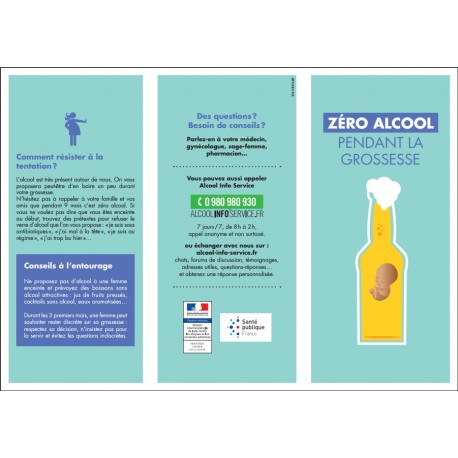 Zéro alcool pendant la grossesse (bière)