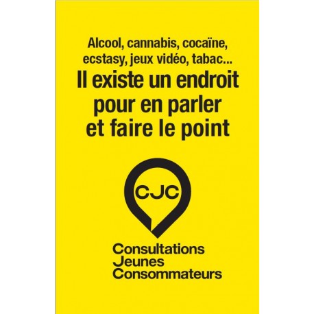 Alcool, cannabis, cocaïne, ecstasy, jeux vidéo, tabac... Pour en parler c'est ici - Carte mémo personnalisable