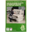 Virus respiratoires...Lave-toi , plusieurs fois par jour, en comptant jusqu'à 30 5 (Affiche)