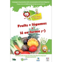  Fruits plus légumes  Lé en forme 