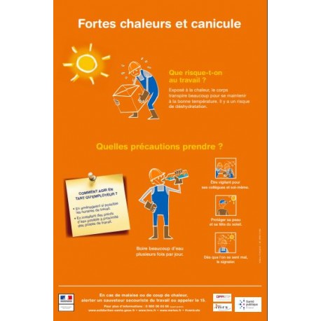 [AFFICHE] Forte chaleur et canicule