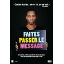 Didier Drogba Faites passer le message [Affiche]