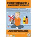 Produits ménagers :hors de portée des enfants