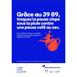 Grâce au 39 89, troquez la pause clope sous la pluie contre une pause café au sec