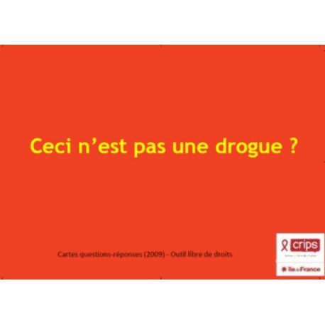 Ceci n'est pas une drogue?