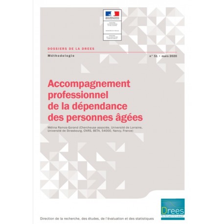 Accompagnement professionnel de la dépendance des personnes âgées