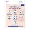 Information coronavirus : protégeons-nous les uns les autres [Affiche A3]