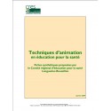[OUVRAGE] Techniques d'animation en éducation pour la santé.