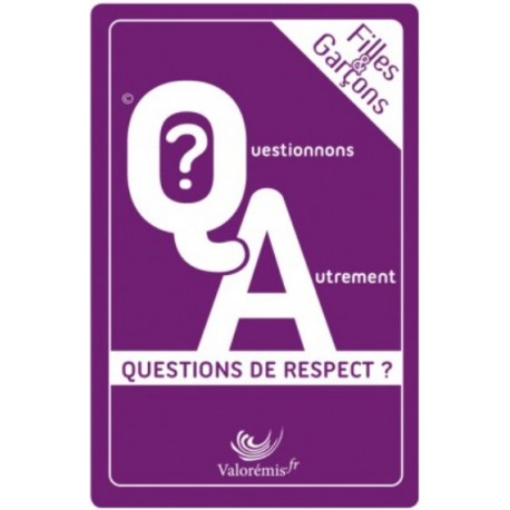 Filles & Garçons : Questions de respect ?  (Jeu de cartes