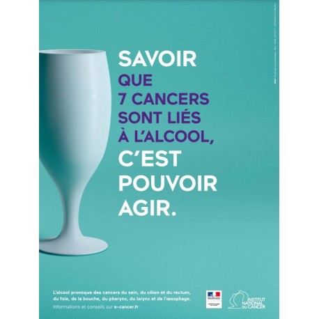 Savoir que 7 cancers sont liés à l'alcool, c'est pouvoir agir