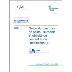 Guide du parcours de soins : surpoids et obésité de l’enfant et de l’adolescent(e)