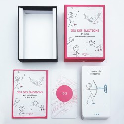 [JEU] Jeu des émotions. 64 cartes d'alphabétisation émotionnelle