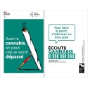 [CARTE] Écoute cannabis. Accroche : "Avec le cannabis, on peut vite se sentir dépassé