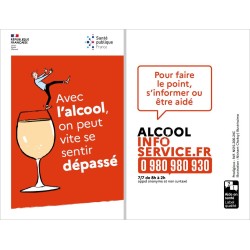 [AFFICHE] Alcool info service- Avec l'alcool, on peut vite se sentir dépassé