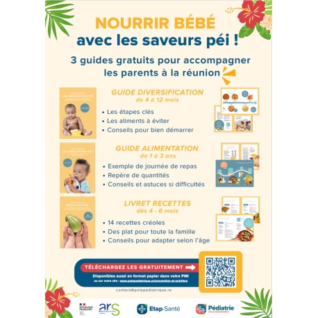 [AFFICHE] NOURRIR BÉBÉ avec les saveurs péi !