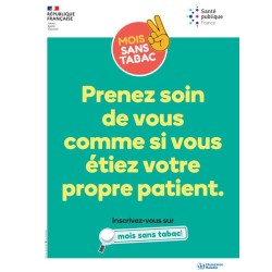 [AFFICHE] Prenez soin de vous comme si vous étiez votre propre patient (2023)