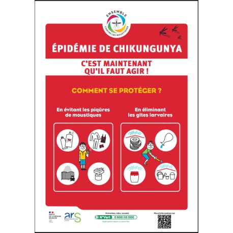 [AFFICHE] Comment se protéger du chikungunya ?