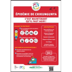 [AFFICHE] Chikungunya, une maladie transmise par les moustiques