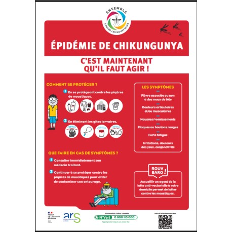 [AFFICHE] Chikungunya, une maladie transmise par les moustiques