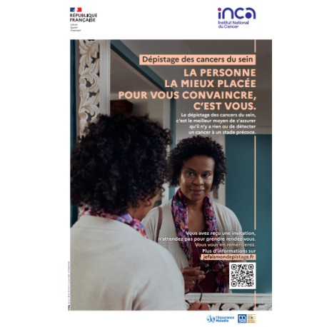 [AFFICHE] Dépistage des cancers du sein - Femme 2