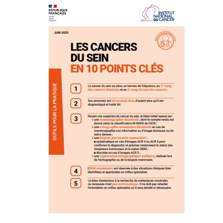 [FLYER] Les cancers du sein en 10 points clés